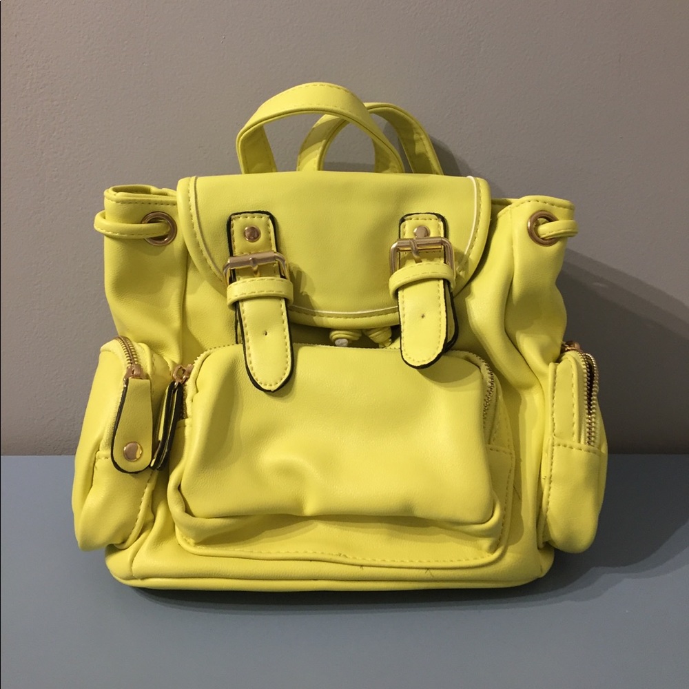 Chartreuse Mini Backpack