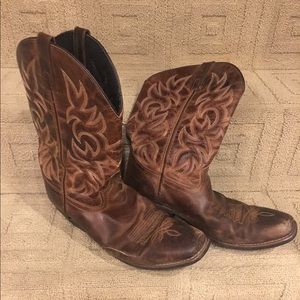 Men's Laredo Brown Cowboy Boots