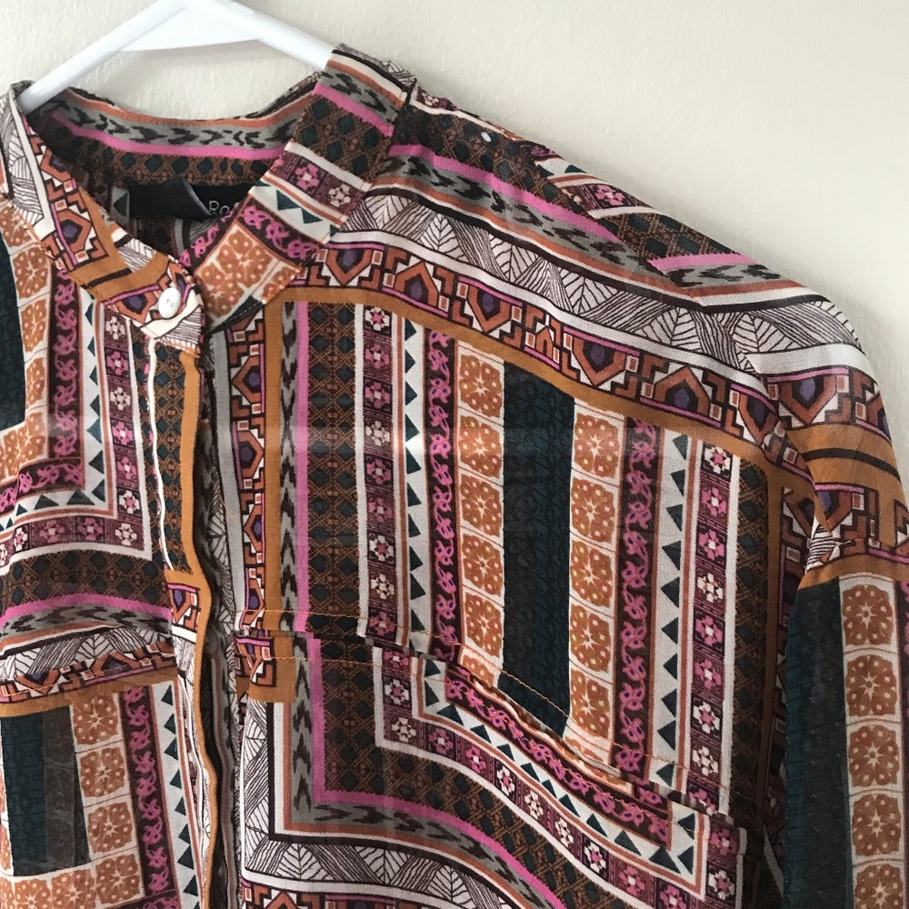🛑SOLD OTHER PLATFORM🛑Retro Tunic Shirt