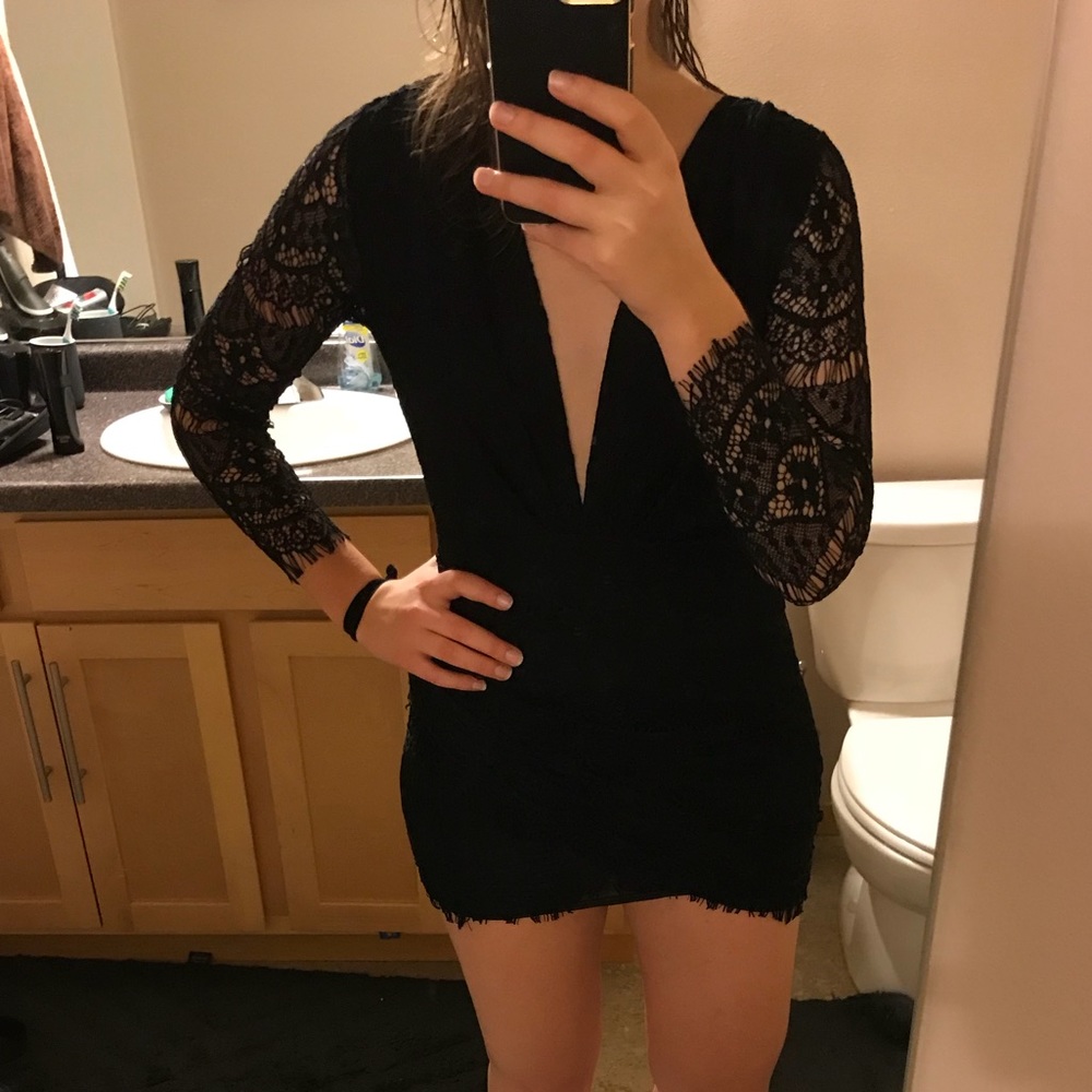 Black lace dress from Nasty Gal - Picture 4 of 5