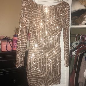 Xenia Boutique Sequin Party Dress