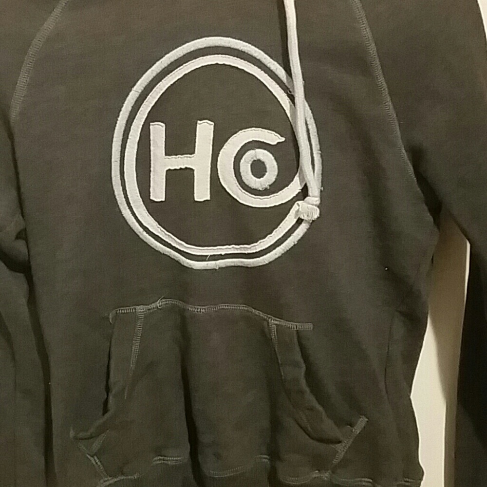 Gray sweatshirt