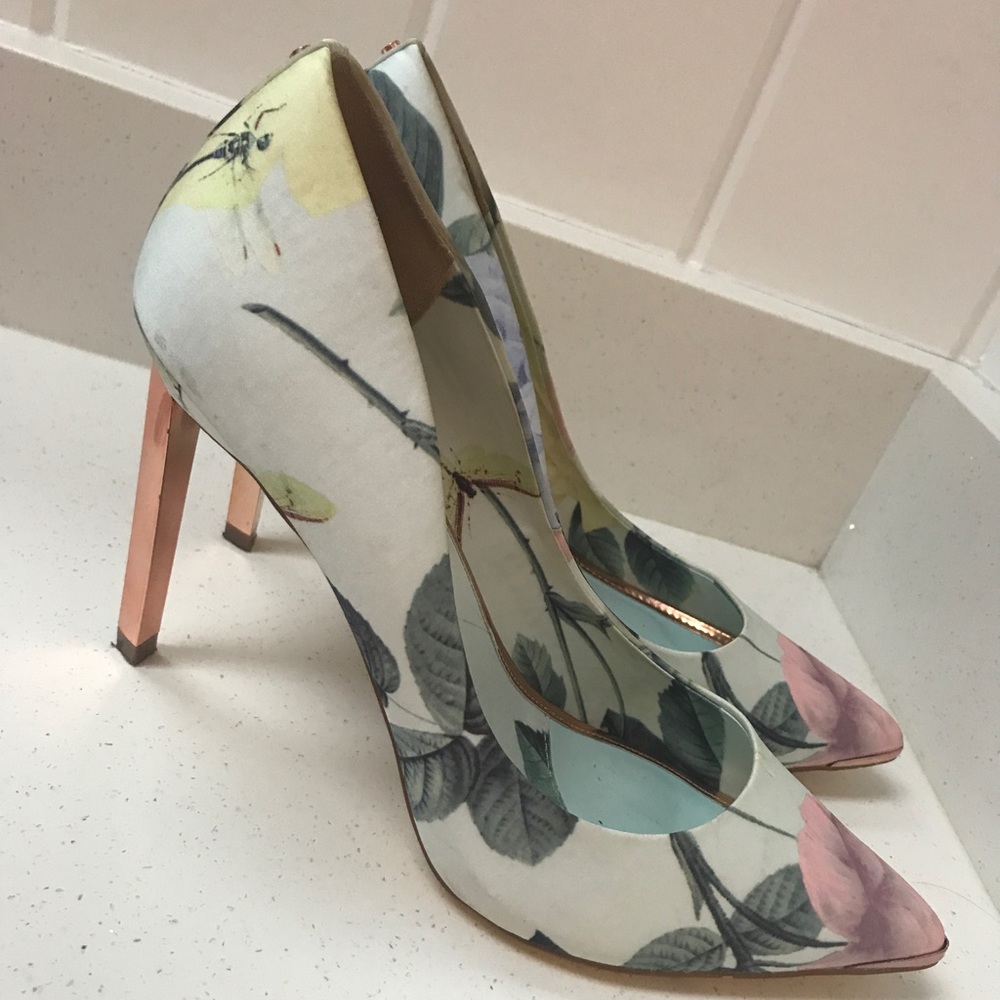 Ted Baker Floral Heels