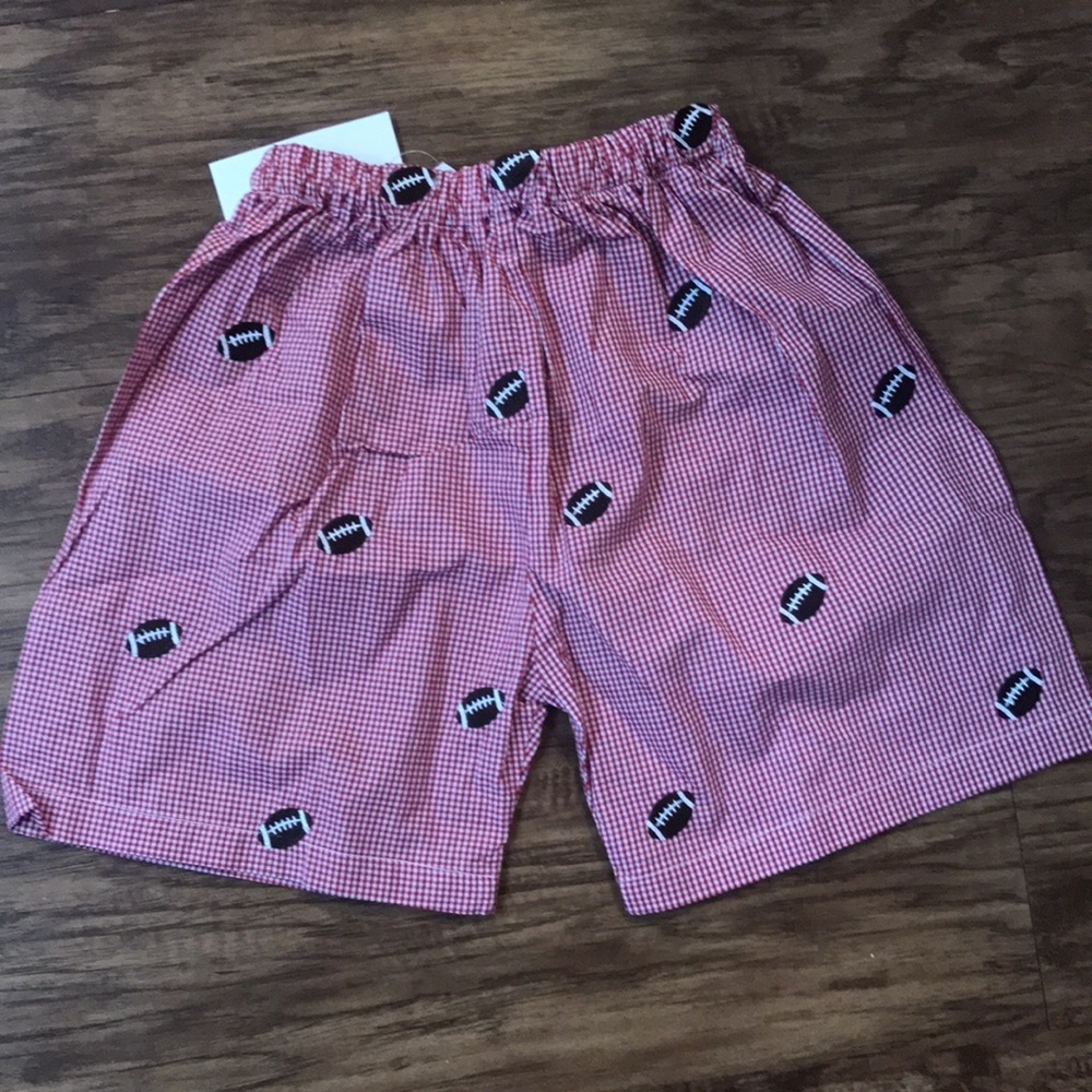 Gingham Football Shorts 🏈