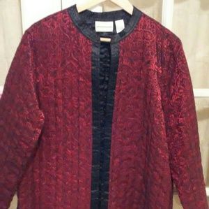 Alfred Dunner light weight quilted jacket.