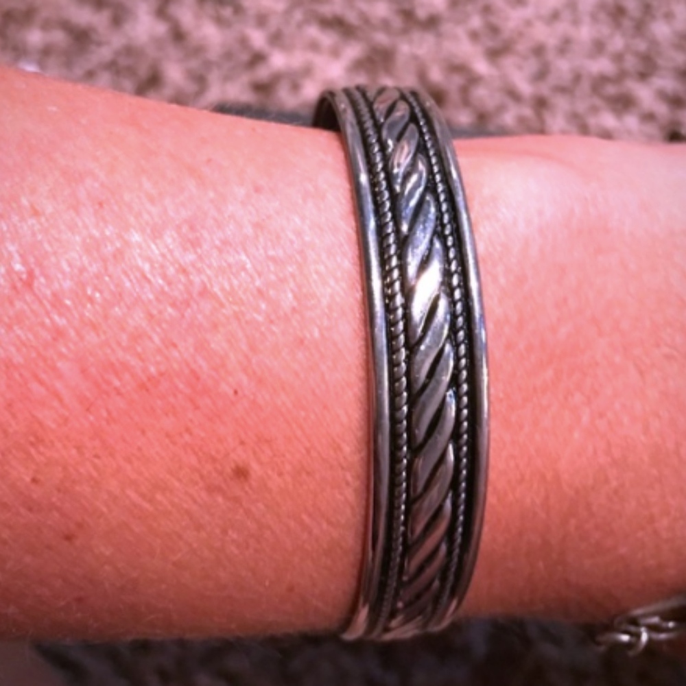 Silver Chunky Bracelet