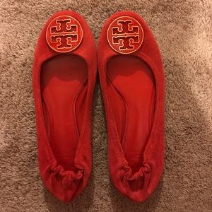 Red Tory Burch Flats