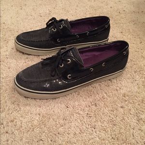 Sperrys sparkly shoes