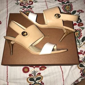 Coach Marla Slingbacks Nude/Chalk