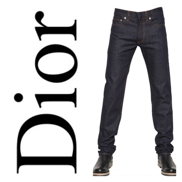 Dior Other - Dior Homme Brut Raw Denim 19cm (Men's 33 x 36)