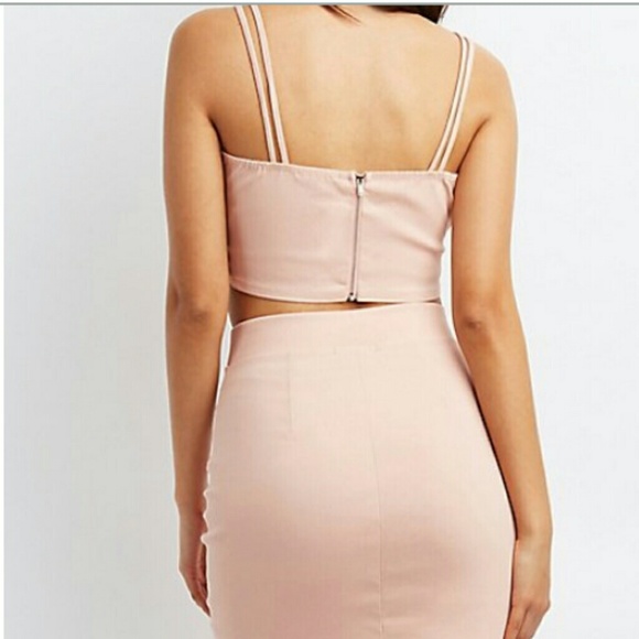 ❌Mauve L Strappy Millenium Crop Top - Picture 3 of 8