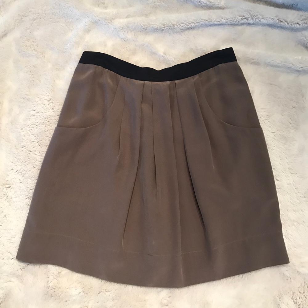 BCBG Silk Skirt
