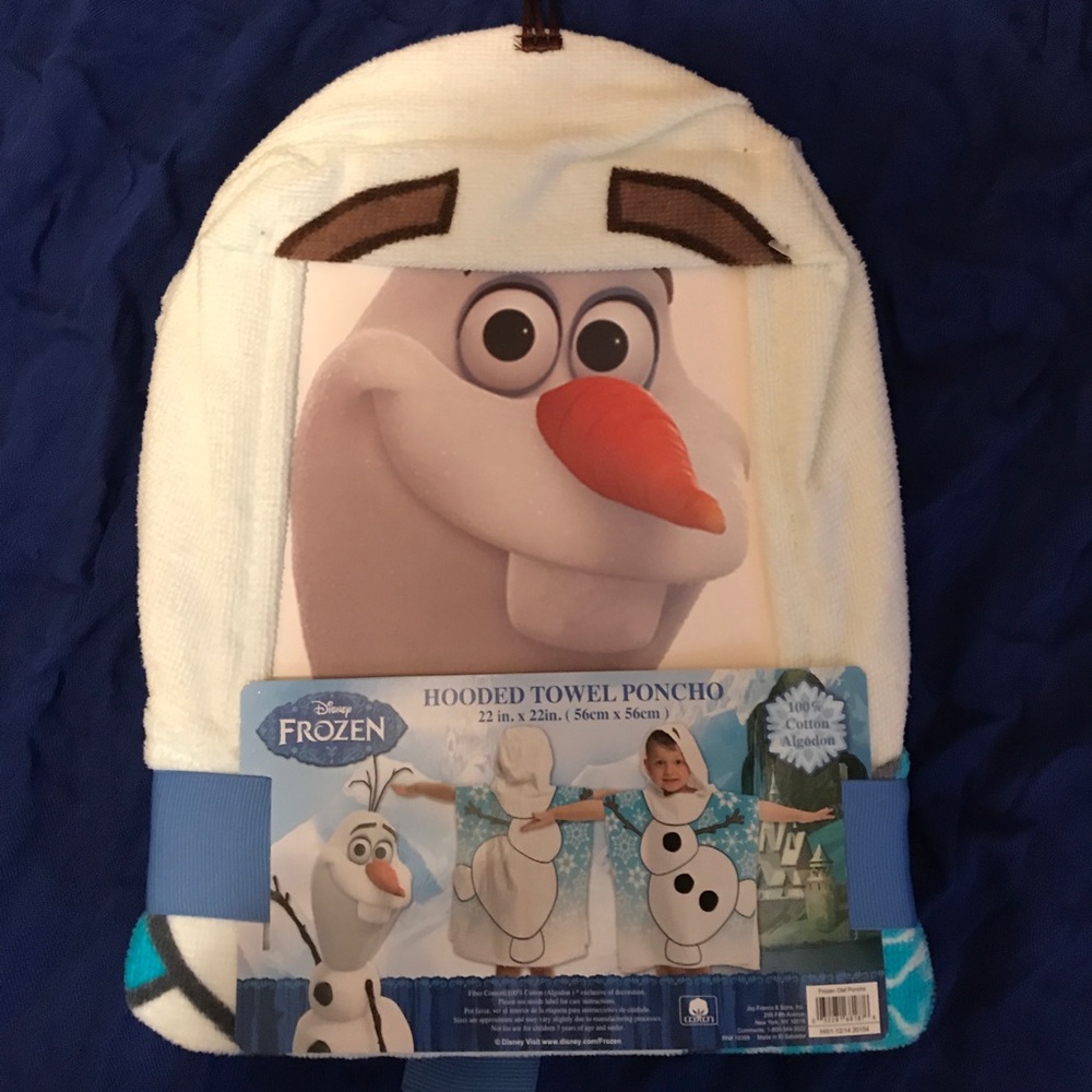 Olaf Hooded Towel