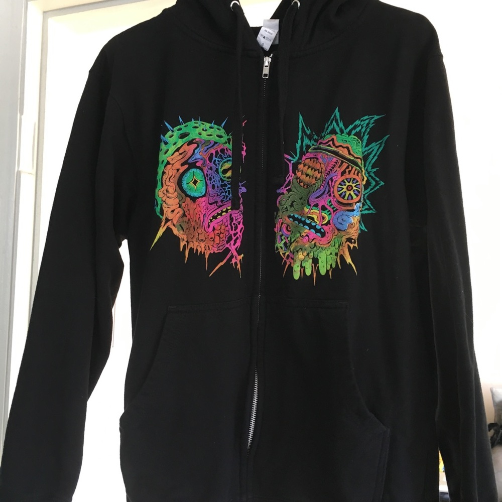 Rick & Morty hoody - official merchandise.