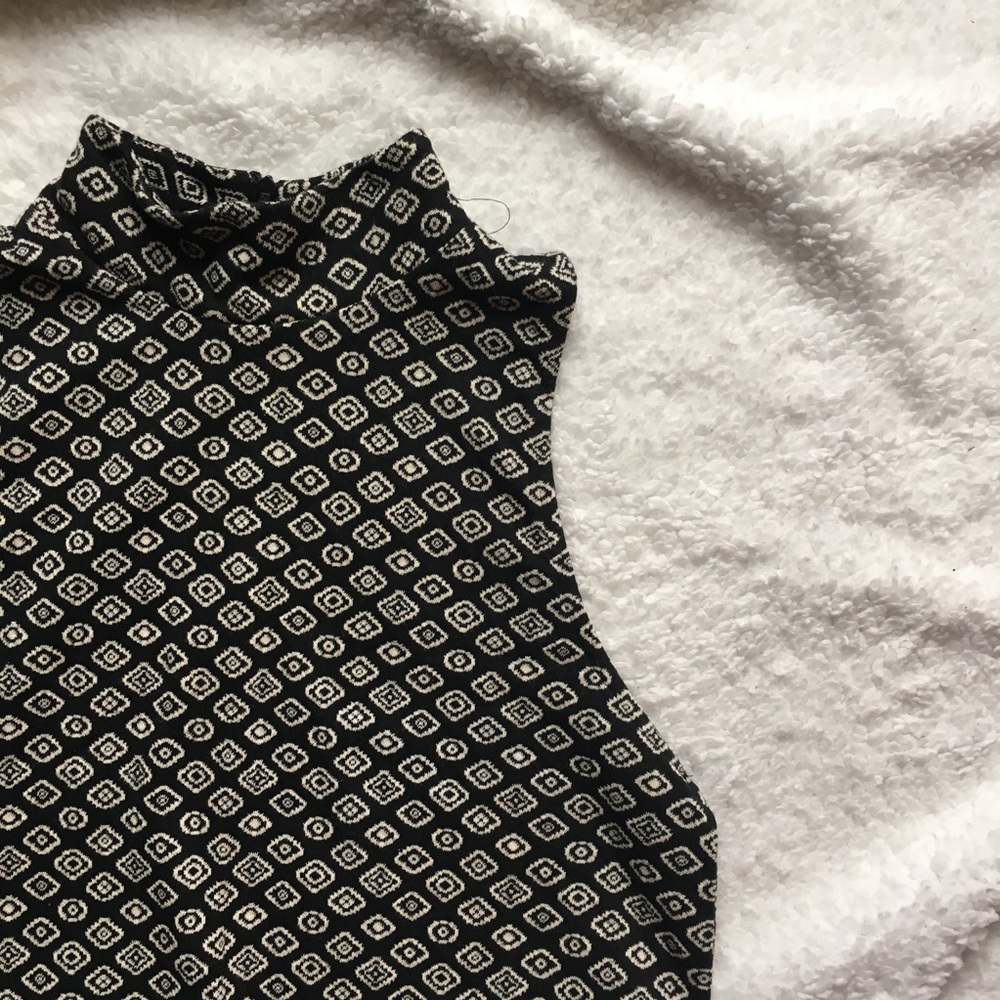 Zara Mock neck tunic