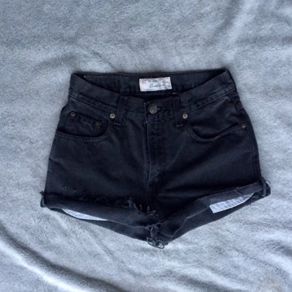 Black Levi shorts