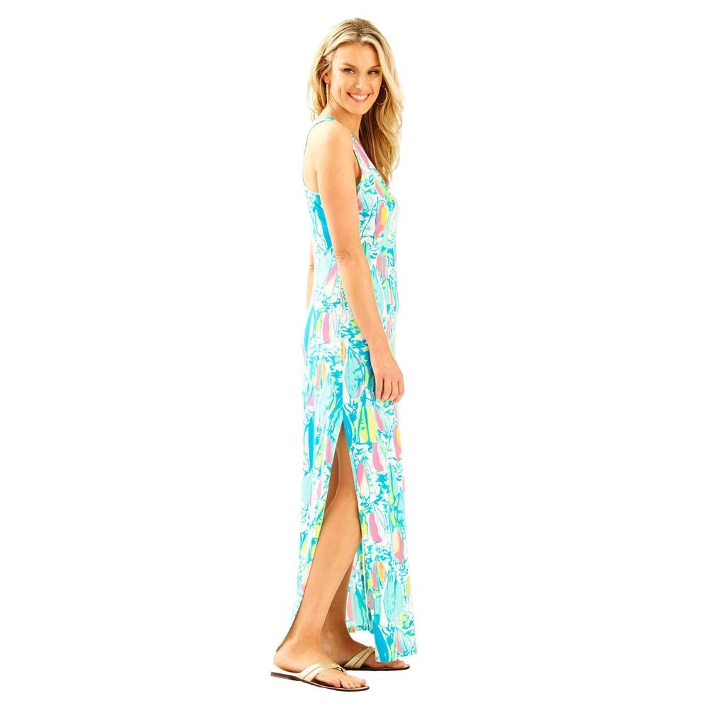 Lilly Pulitzer Kerri Maxi Dress in Beach and Bae