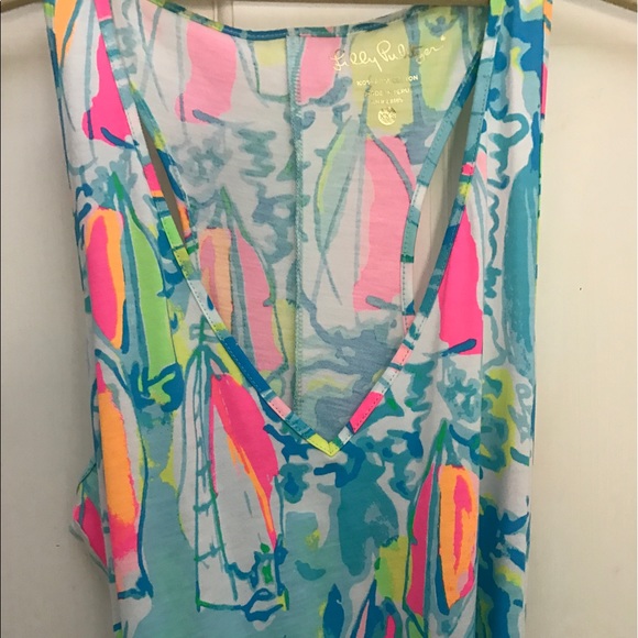 Lilly Pulitzer Kerri Maxi Dress in Beach and Bae - Picture 4 of 6