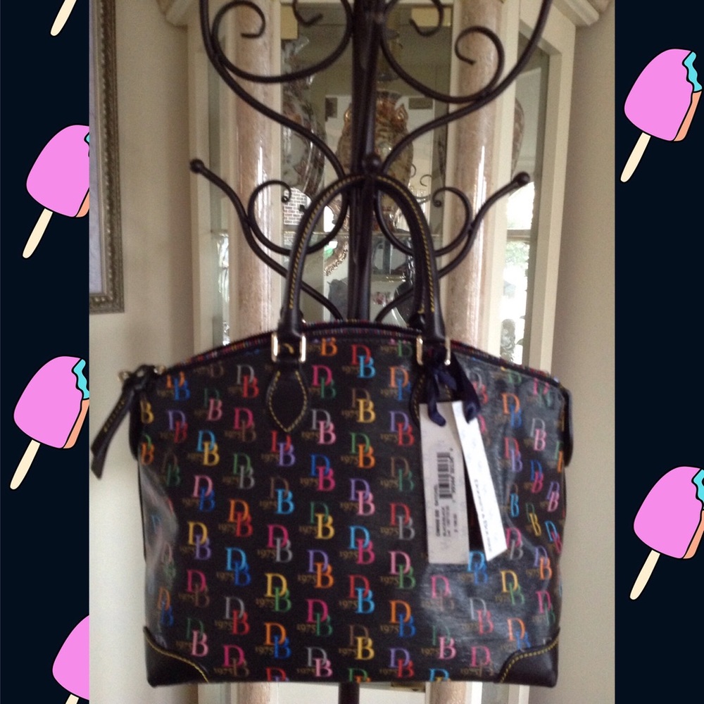 NWT 100% AUTHENTIC DOONEY & BOURKE BOSTON SATCHEL