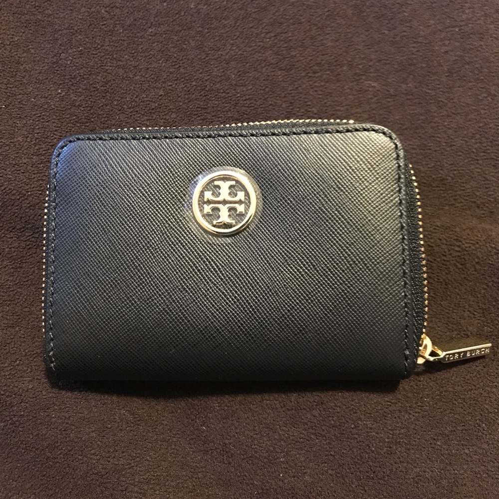 Tory Burch Robinson Zip Coin Case