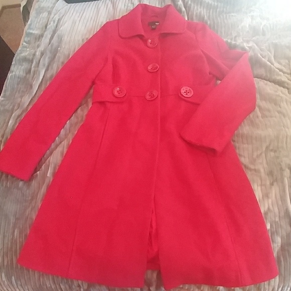 H&M Jackets & Blazers - Red wool coat