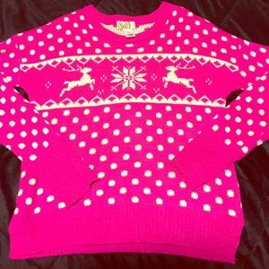 Cute HOT pink sweater 💗