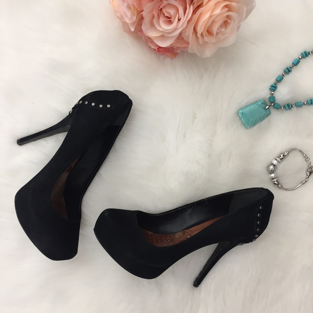 ALDO Studded Platform Pumps