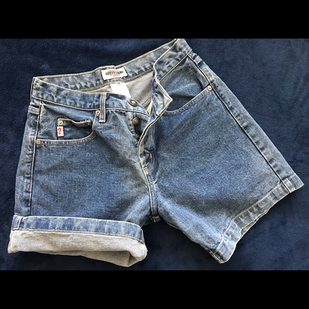Guess Retro Denim Shorts