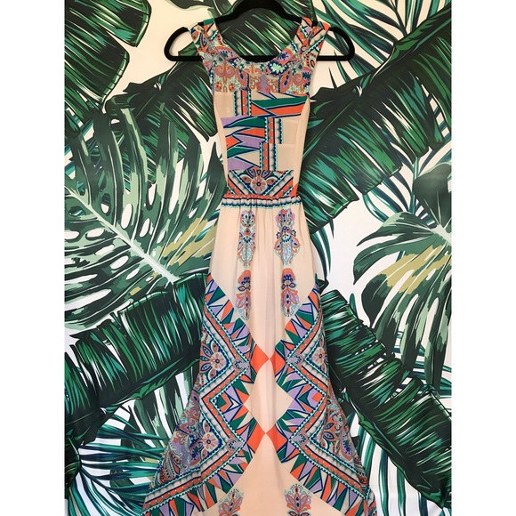 LOVERS + FRIENDS Kitty Cat Maxi Dress | Blush - Picture 4 of 6