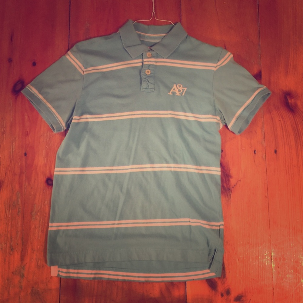 Aeropostale striped polo