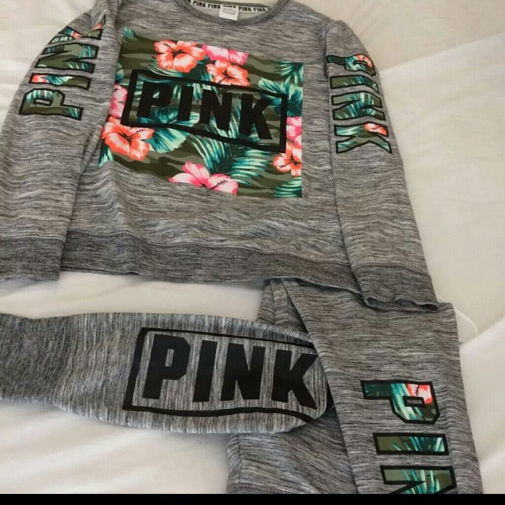 SOLD PINK Size Small Gray Outfit