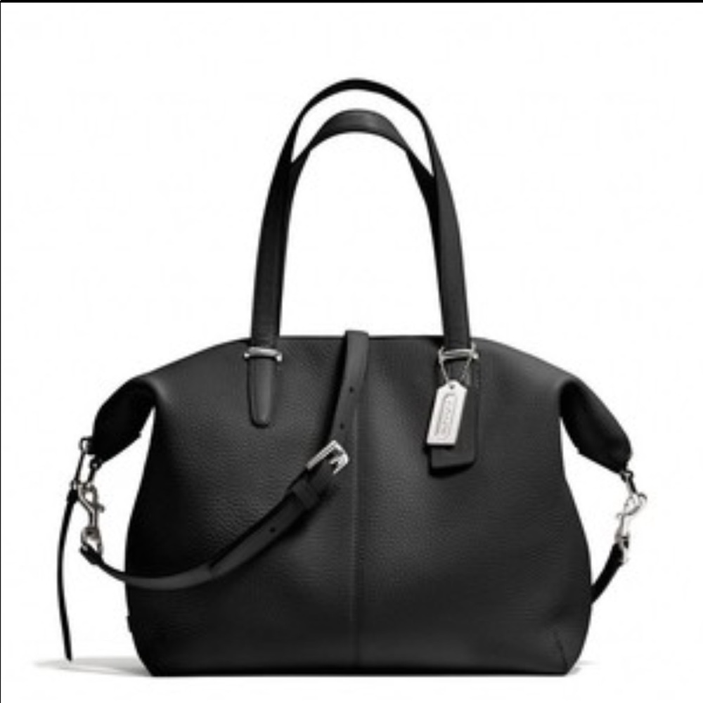 Used Coach Bleeker Cooper Satchel Black