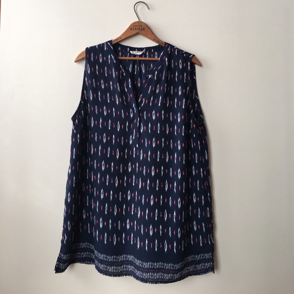 Artisan Ny Tops - Artisan NY Tribal Printed Blouse