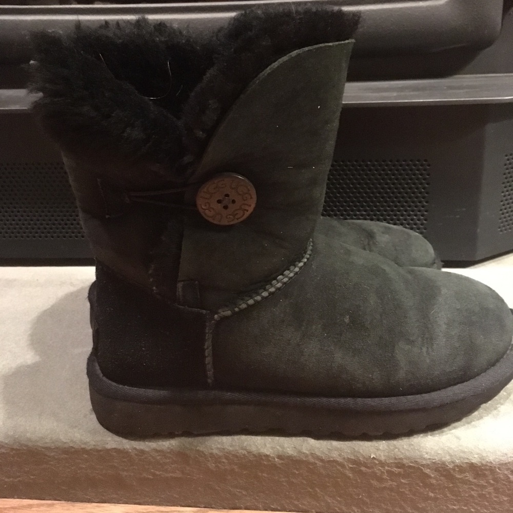 UGG Boots with button on side