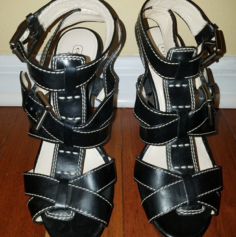Coach Platform Sandals 7.5 US
