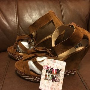 MUk LUK wedges brand new tags still on 😁 size 9