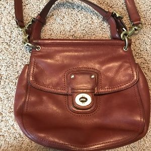 Coach Legacy Willis Handbag with Detachable strap