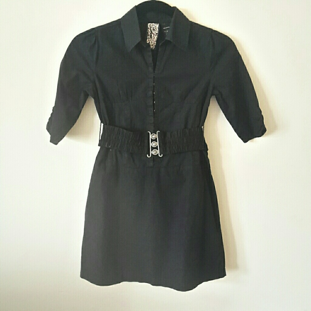 YES Girl's Black Dress