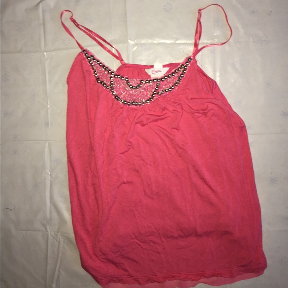 Candies small spaghetti strap formal shirt