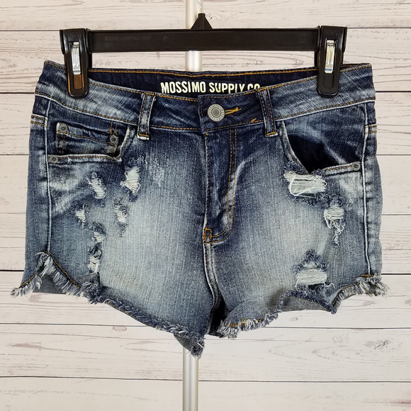 Mossimo Supply Co. Pants - Mossimo Supply Co. Distressed Shorts Size 7 (Jrs)