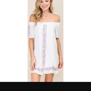 Embroidered Charlotte dress from Francesca's