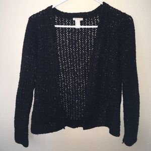 Forever 21 sparkly knit cardigan