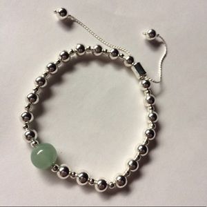 Emerald Energy Bead Bracelet