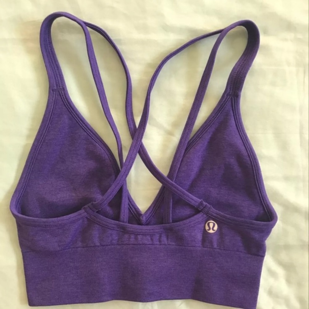 Strappy lululemon sports bra