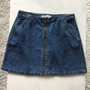 Zara denim skirt