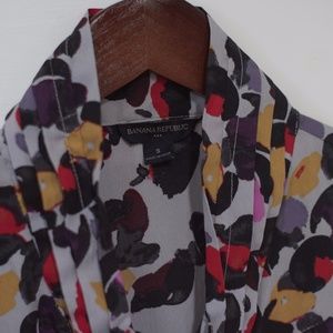 Banana Republic Multi Colored Blouse