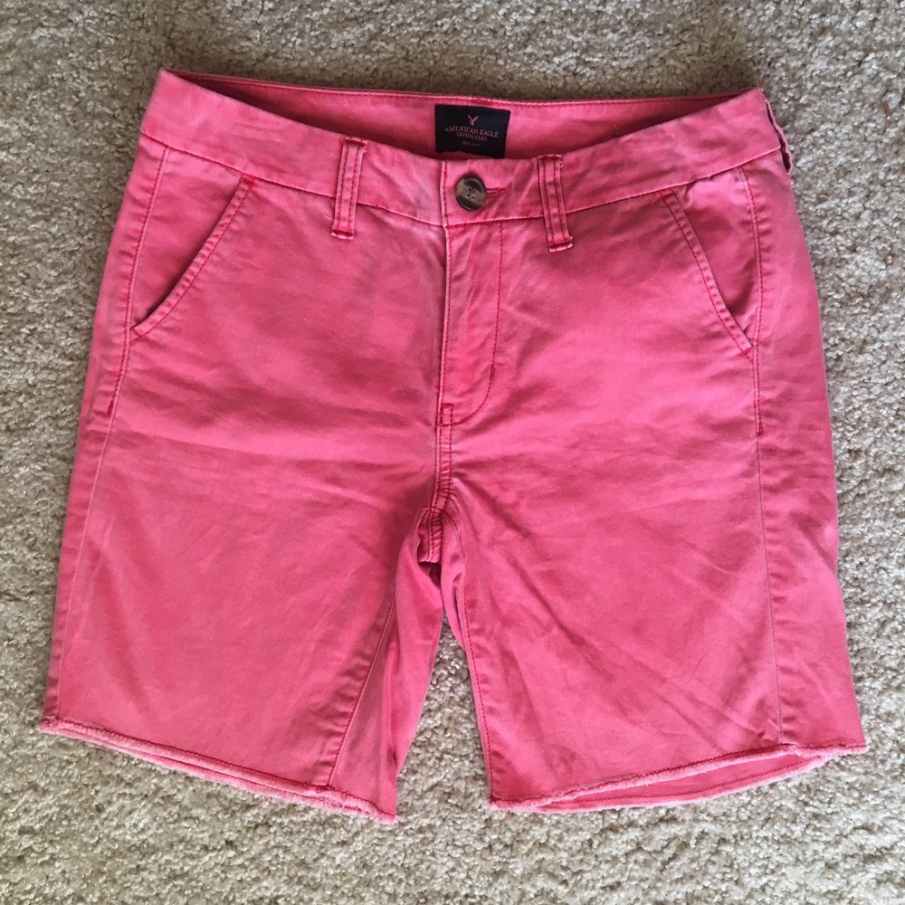 ✨PRICE DROP✨ • A&E Coral Boyfriend Bermuda Short •