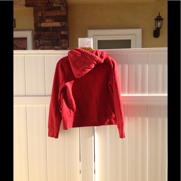 Abercrombie boys red sweat  jacket - Picture 2 of 4