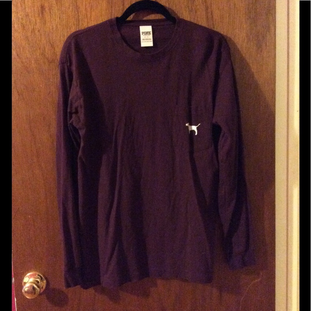 Maroon Victoria's Secret Shirt