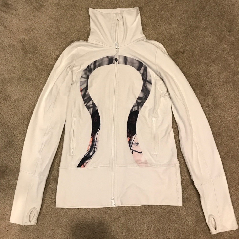 White Lululemon Full Zip Jacket - image 1
